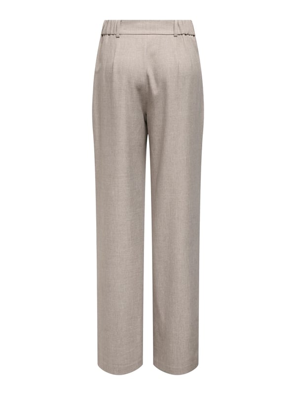 Only ONLLINDA HW STR MEL PANTS TLR NOOS Bej Kadın Pantolon