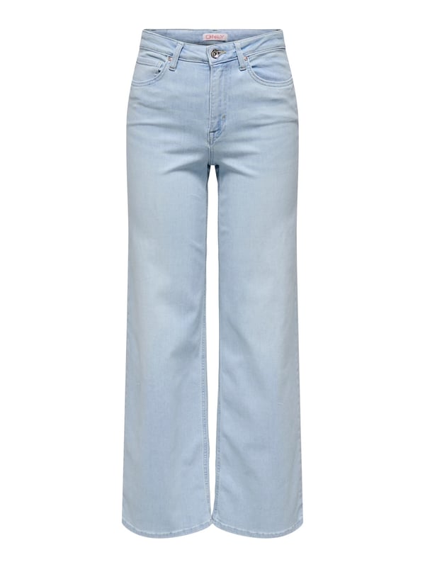 Only ONLMADISON BLUSH HW WIDE DNM CRO495 NOOS Denim Kadın Kot Pantolon