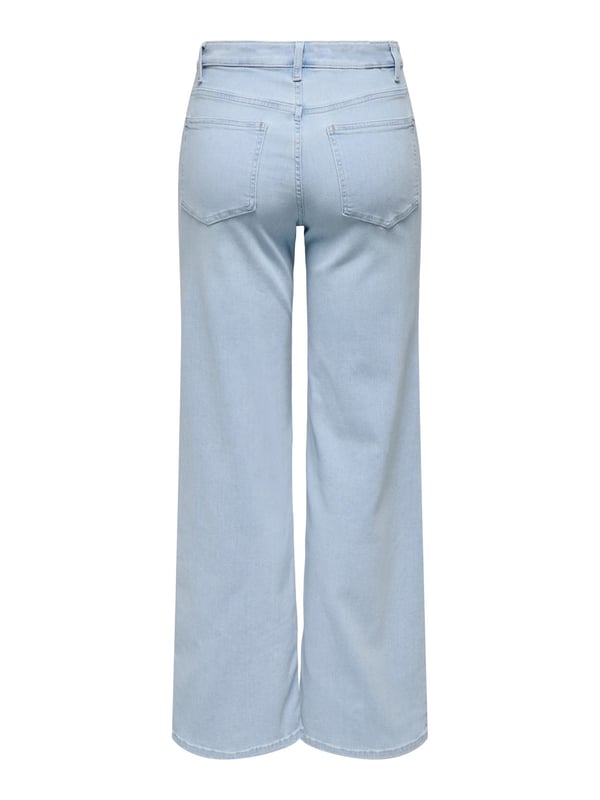 Only ONLMADISON BLUSH HW WIDE DNM CRO495 NOOS Denim Kadın Kot Pantolon