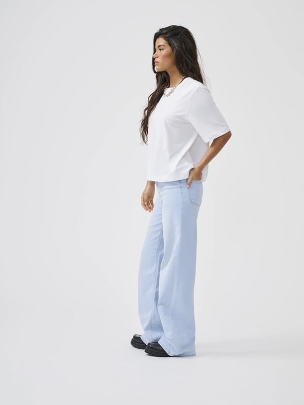 Only ONLMADISON BLUSH HW WIDE DNM CRO495 NOOS Denim Kadın Kot Pantolon