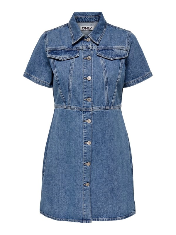 Only ONLMALIA S/S DNM DRESS AKM Denim Kadın Elbise