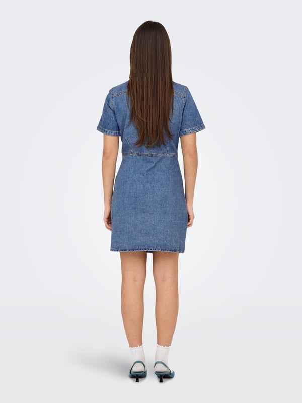 Only ONLMALIA S/S DNM DRESS AKM Denim Kadın Elbise