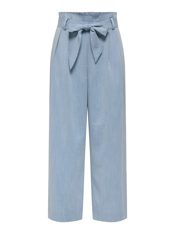 Only ONLMARSA SOLID PAPERBAG PANT WVN NOOS Mavi Kadın Pantolon