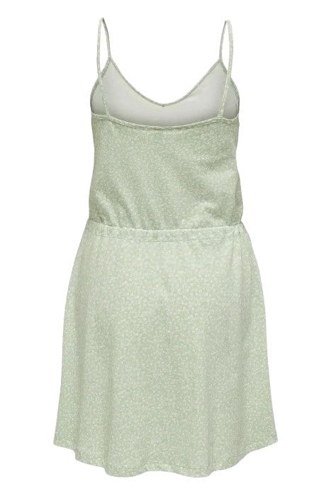 Only ONLMAY SINGLET V-NECK DRESS JRS Yeşil Kadın Elbise