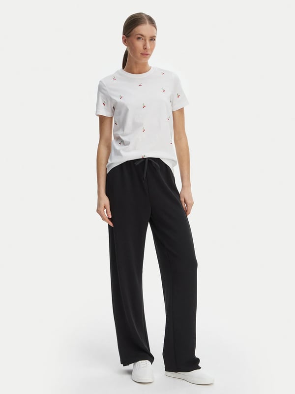 Only ONLMAYA MODAL PANTS JRS Siyah Kadın Pantolon