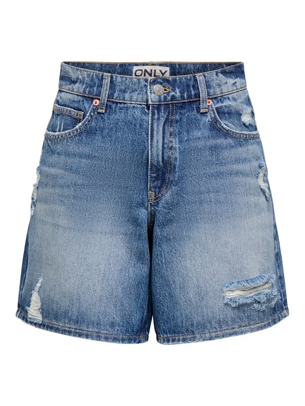 Only ONLMILTON MW DESTROY SHORT DNM Mavi Kadın Şort
