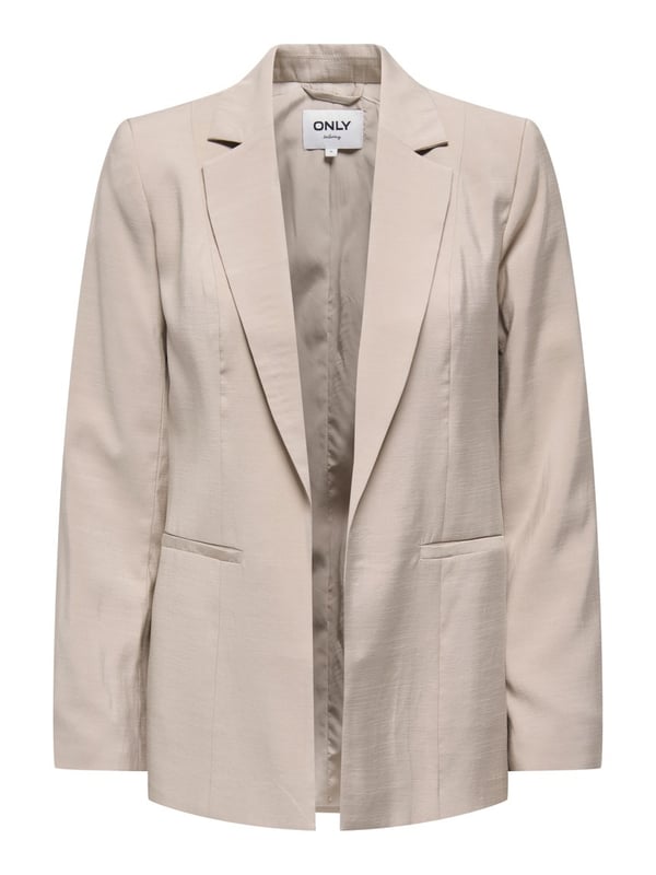Only ONLMONZA L/S OPEN BLAZER CC TLR Bej Kadın Ceket