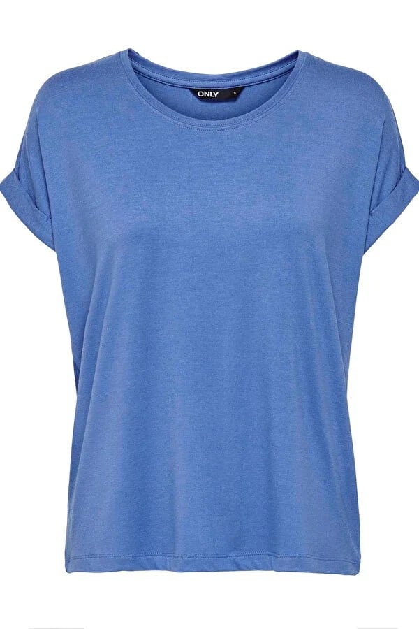 Only ONLMOSTER S/S O-NECK TOP NOOS JRS Mavi Kadın T-Shirt