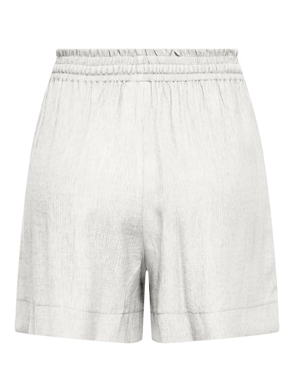Only ONLNELE HW STRUCTURE SHORTS PNT Beyaz Kadın Şort