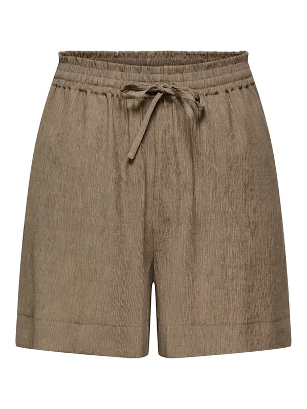 Only ONLNELE HW STRUCTURE SHORTS PNT Kahverengi Kadın Şort
