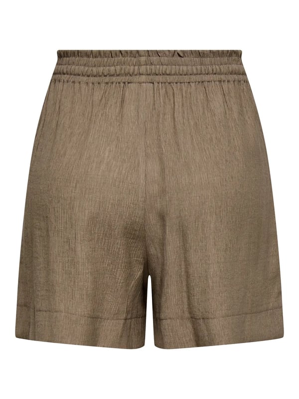 Only ONLNELE HW STRUCTURE SHORTS PNT Kahverengi Kadın Şort