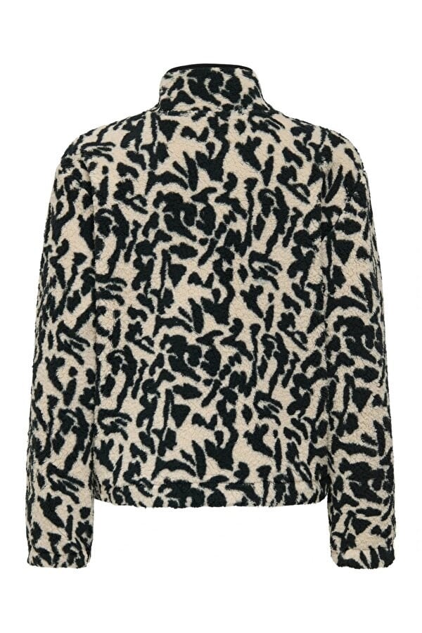 Only ONLNEW DALLAS L/S HIGHNECK ZIP SWT NOOS Siyah Kadın Sweatshirt