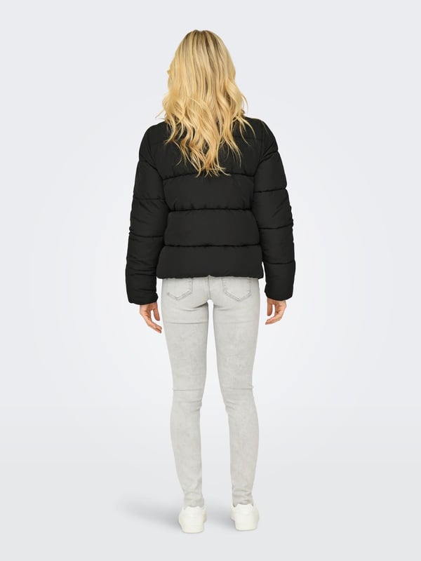 Only ONLNEWCOOL PUFFER JACKET OTW NOOS Siyah Kadın Ceket