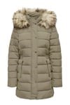 Only ONLNEWLUNA QUILTED COAT CC OTW Haki Kadın Ceket
