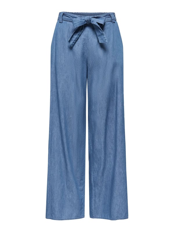 Only ONLNOVA AZURE PALAZ PANT WVN Mavi Kadın Pantolon