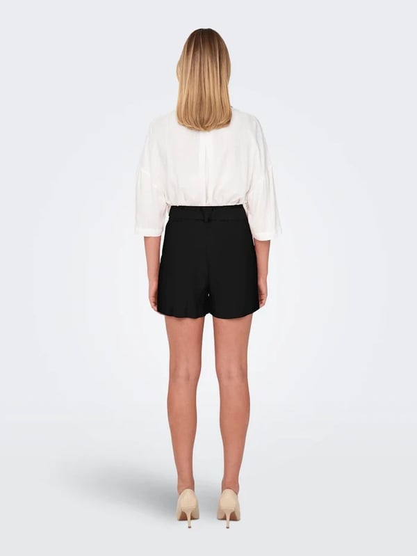 Only ONLNOVA LIFE VIS TALIA SHORTS WVN Siyah Kadın Şort