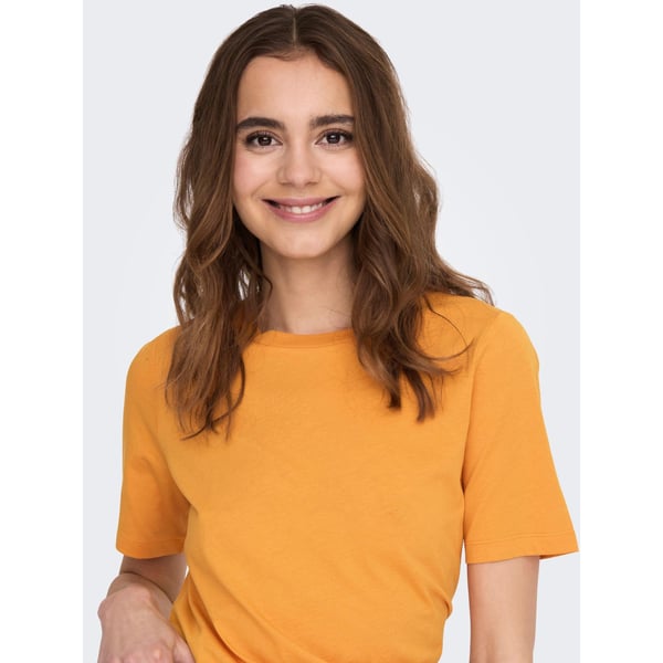Only ONLONLY S/S TEE JRS NOOS Pudra Kadın T-Shirt