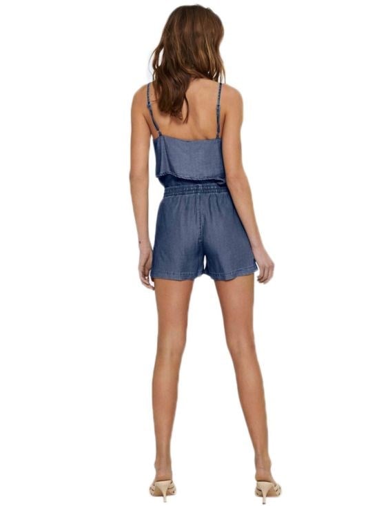 Only ONLPEMA LIFE LYOCELL DNM SHORTS NOOS Lacivert Kadın Şort