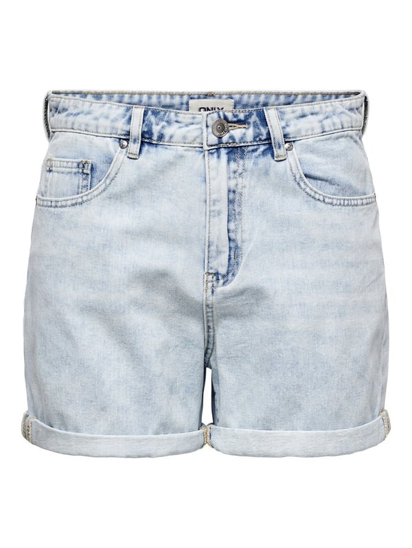 Only ONLPHINE DNM SHORTS NOOS Açık Mavi Kadın Şort