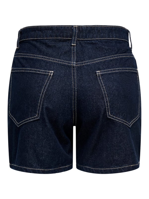 Only ONLPHINE DNM SHORTS NOOS Lacivert Kadın Şort