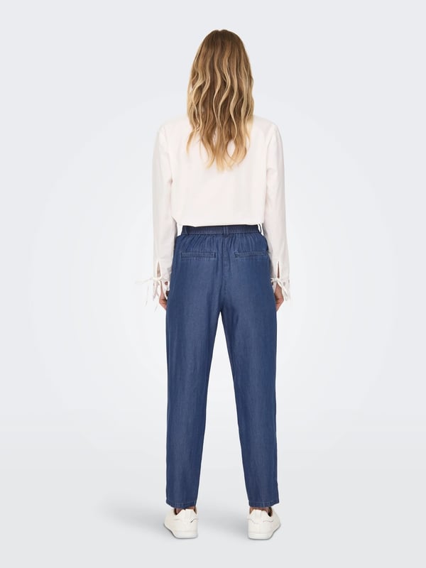 Only ONLPOPTRASH CHARIS LIFE PANT CC WVN Lacivert Kadın Pantolon
