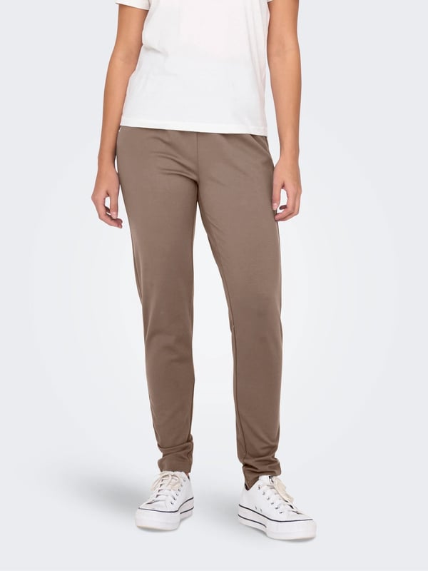 Only ONLPOPTRASH EASY COL PANT PNT NOOS Kahverengi Kadın Pantolon