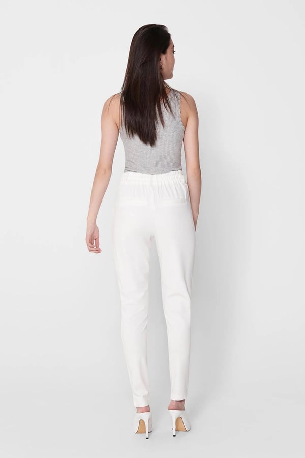 Only ONLPOPTRASH EASY COL PANT PNT NOOS Beyaz Kadın Pantolon