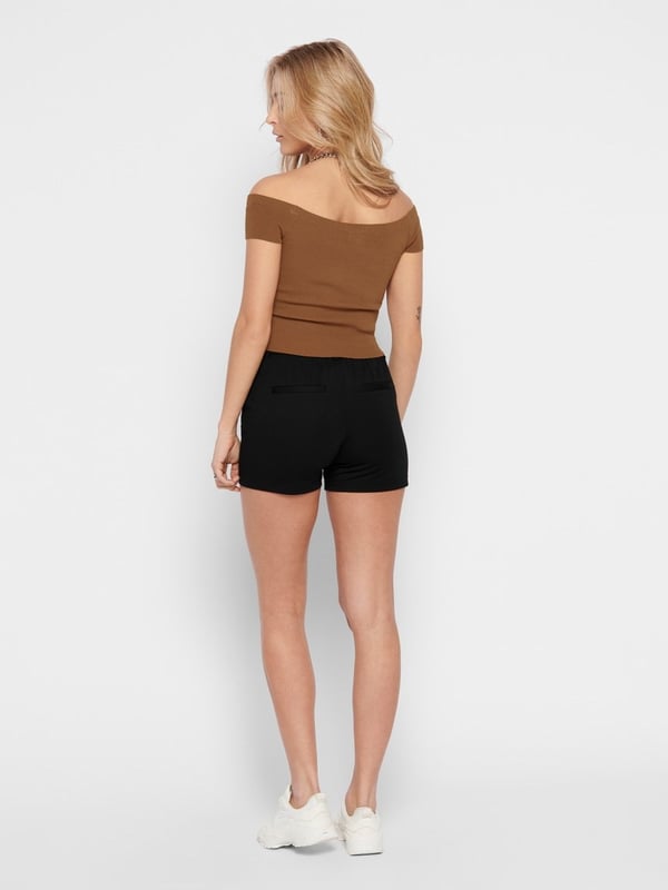 Only ONLPOPTRASH LIFE EASY SHORTS PNT NOOS Siyah Kadın Şort