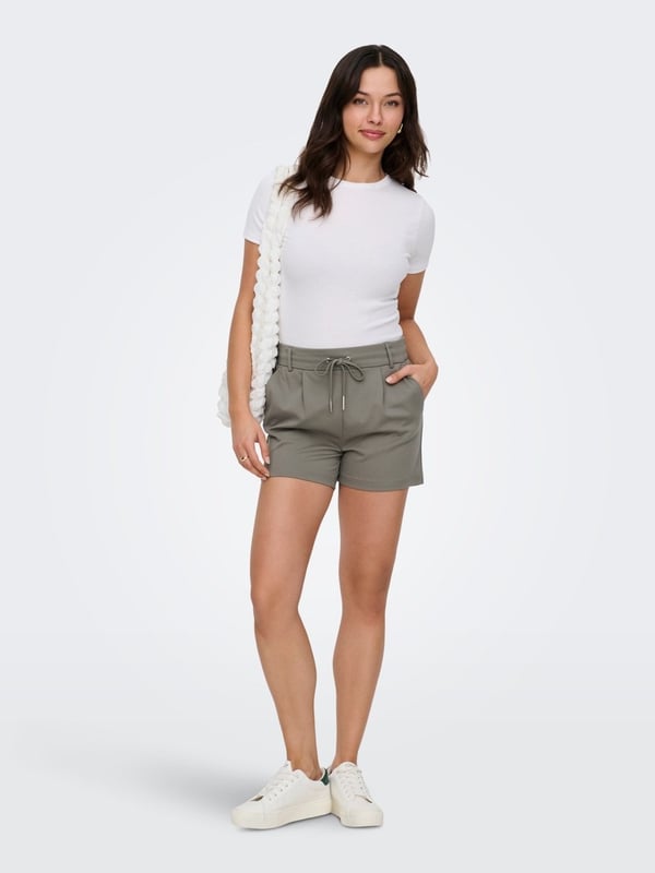 Only ONLPOPTRASH LIFE EASY SHORTS PNT NOOS Haki Kadın Şort