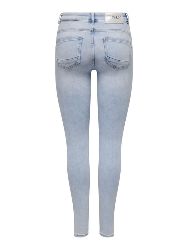 Only ONLPOWER MID PUSH UP SK DNM TAI173 Denim Kadın Kot Pantolon