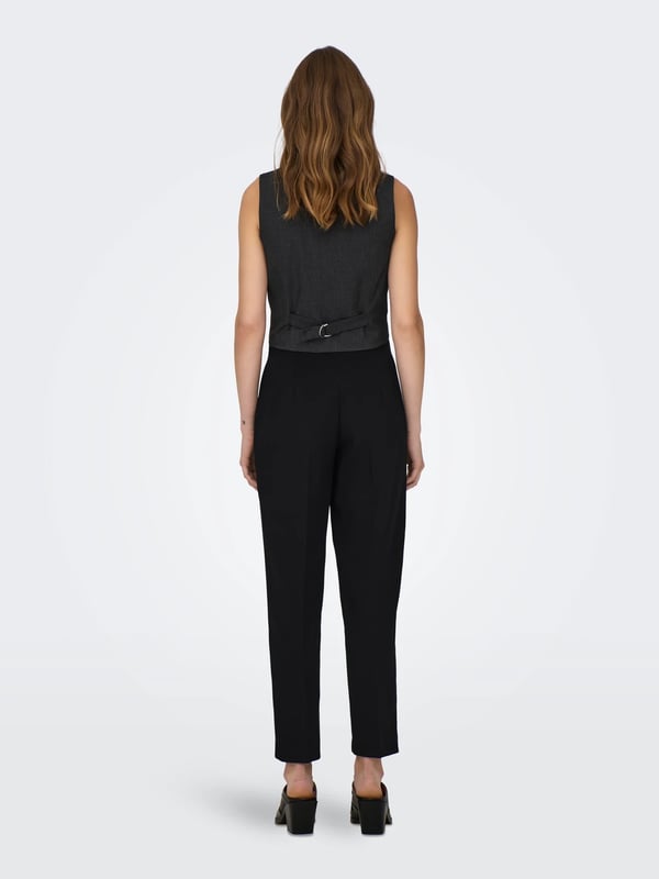 Only ONLRAVEN LIFE HW PANT TLR Siyah Kadın Pantolon