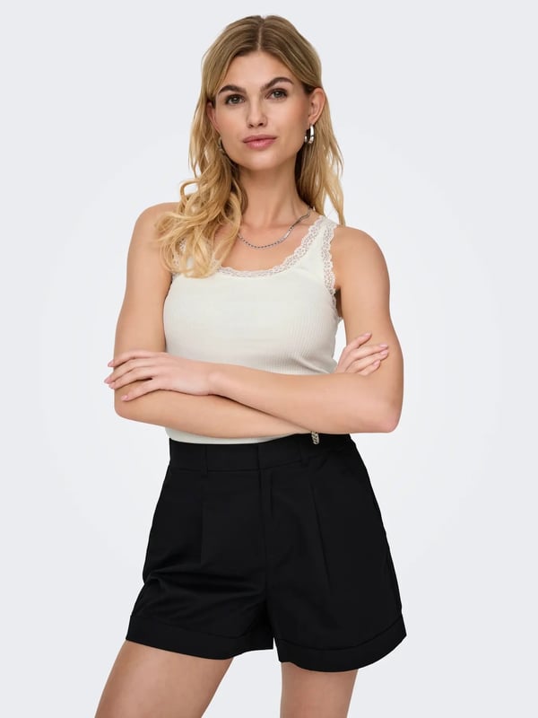 Only ONLSARA SHARAI TANK TOP JRS NOOS Beyaz Kadın Atlet