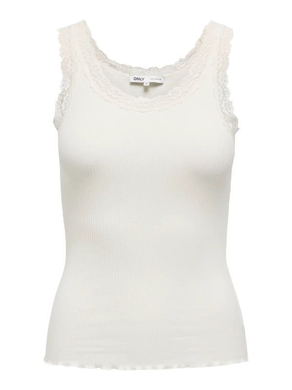 Only ONLSARA SHARAI TANK TOP JRS NOOS Beyaz Kadın Atlet