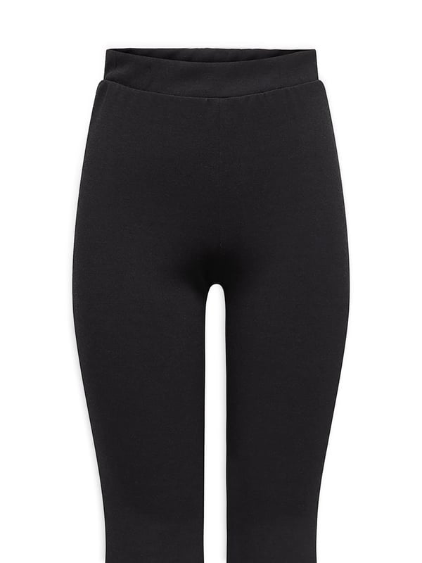 Only ONLSCARLETT FLARED PANT UB SWT Siyah Kadın Pantolon