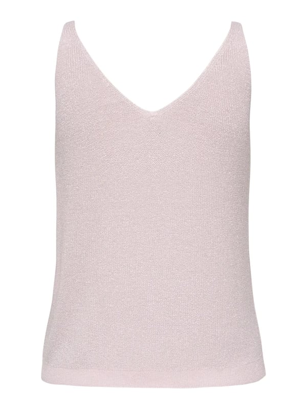 Only ONLSHINA SL GLITTER TOP KNT Pembe Kadın T-Shirt
