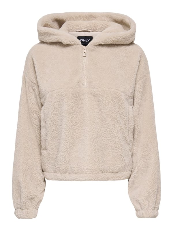 Only ONLSIENA TEDDY ANORAK LIFE CC OTW Bej Kadın Mont