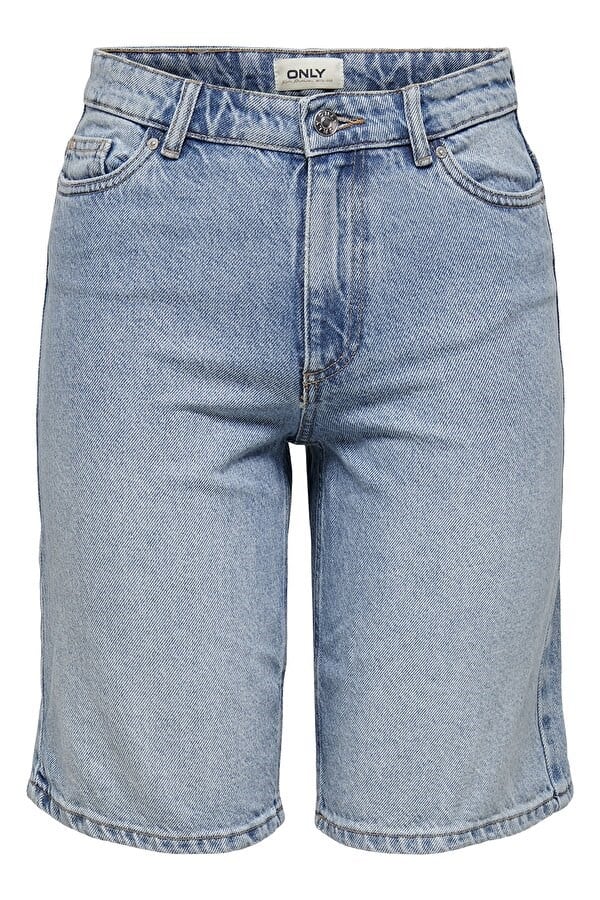 Only ONLSONNY HW WIDE DNM SHORTS NOOS Denim Kadın Şort
