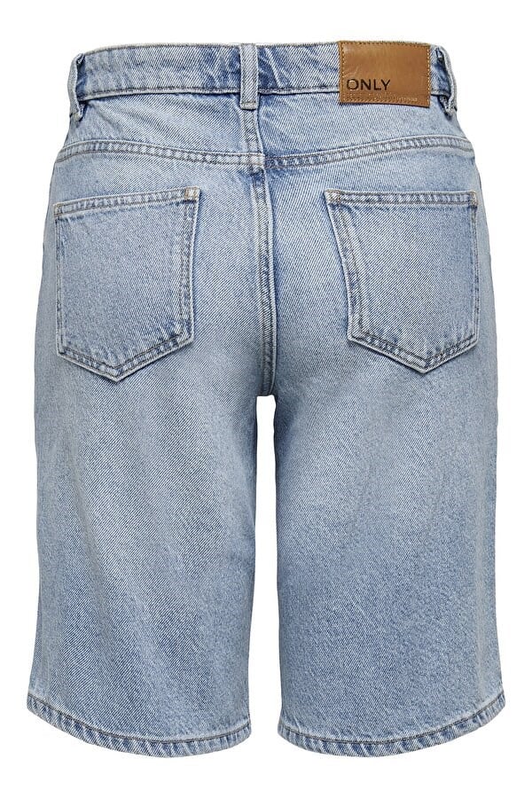 Only ONLSONNY HW WIDE DNM SHORTS NOOS Denim Kadın Şort