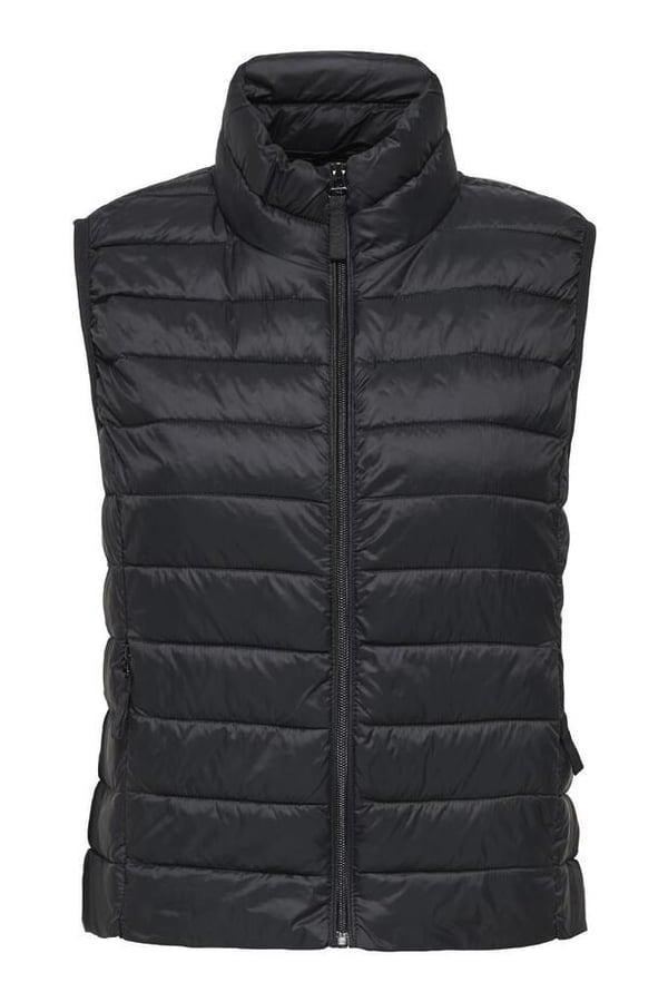Only ONLTAHIA LW QUILTED WAISTCOAT OTW NOOS Siyah Kadın Yelek