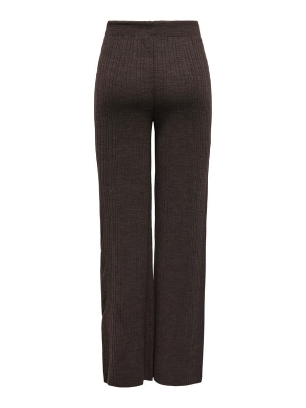 Only ONLTHEA PANT KNT Kahverengi Kadın Pantolon