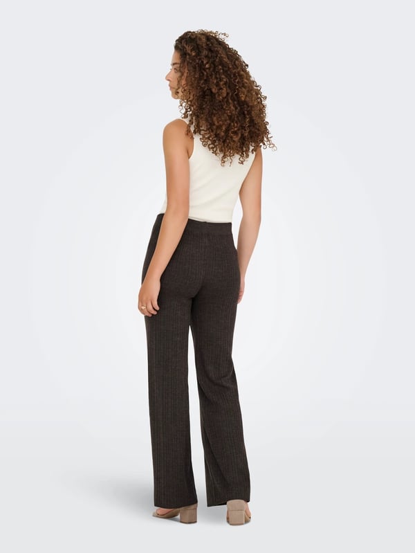 Only ONLTHEA PANT KNT Kahverengi Kadın Pantolon