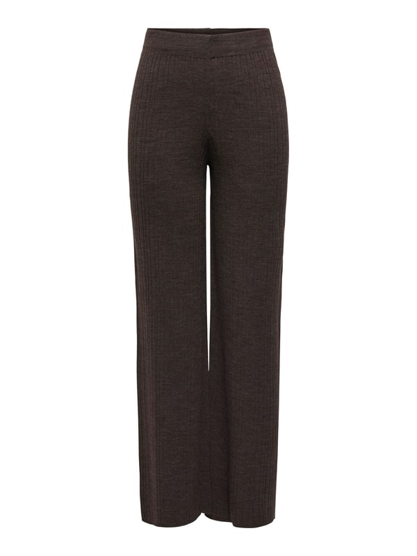 Only ONLTHEA PANT KNT Kahverengi Kadın Pantolon