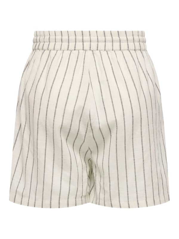 Only ONLTIZANA STRIPE STRING SHORTS WVN NOOS Beyaz Kadın Şort