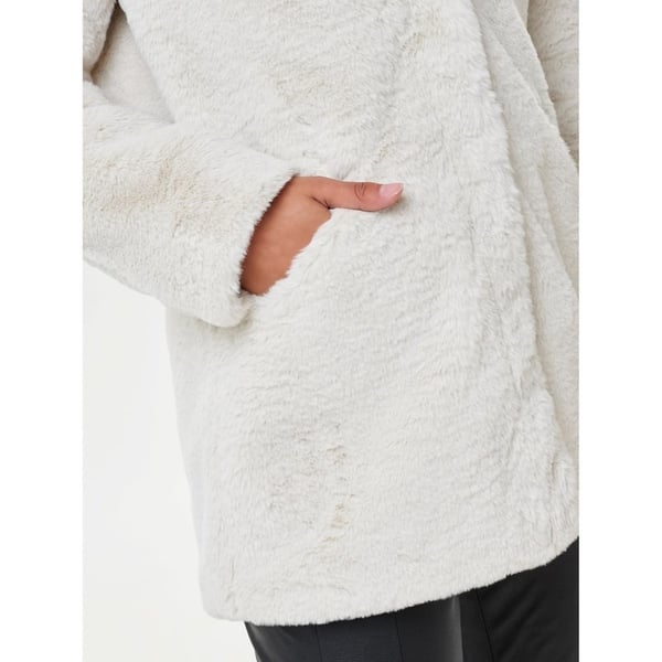 Only ONLVIDA FAUX FUR COAT OTW Bej Kadın Mont