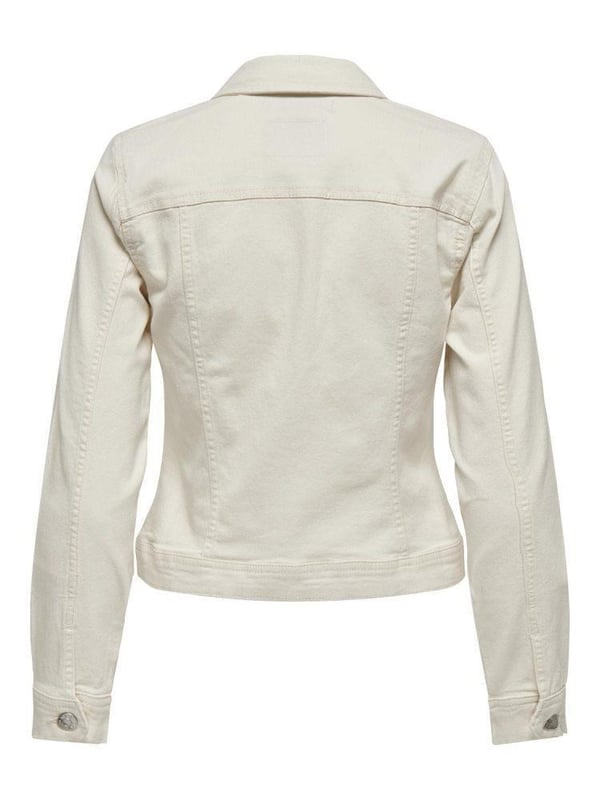 Only ONLWONDER DNM JACKET NOOS Beyaz Kadın Ceket