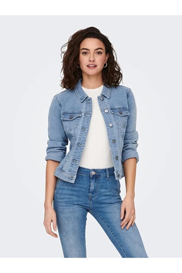 Only ONLWONDER DNM JACKET NOOS Denim Kadın Ceket