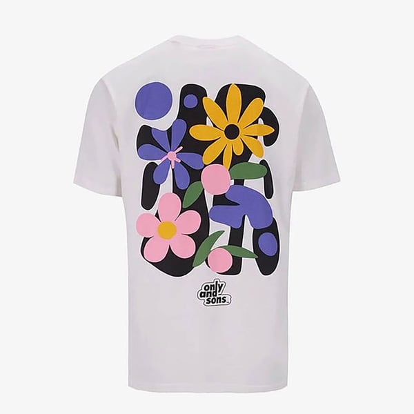 Only&Sons ONSARCH LOGO REG SS TEE CS Beyaz Erkek T-Shirt