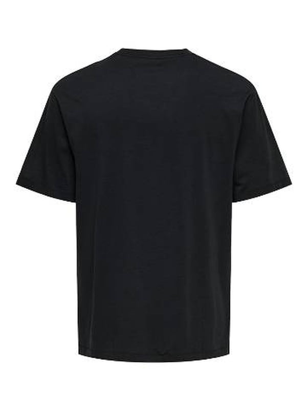 Only&Sons ONSBLAKE RLX SS TEE ART Siyah Erkek T-Shirt