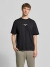 Only&Sons ONSCASPIAN AIRFLEX PROCESS BOXY SS TEE Siyah Erkek T-Shirt