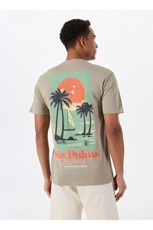 Only&Sons ONSFARUK REG SS TEE CS Bej Erkek T-Shirt